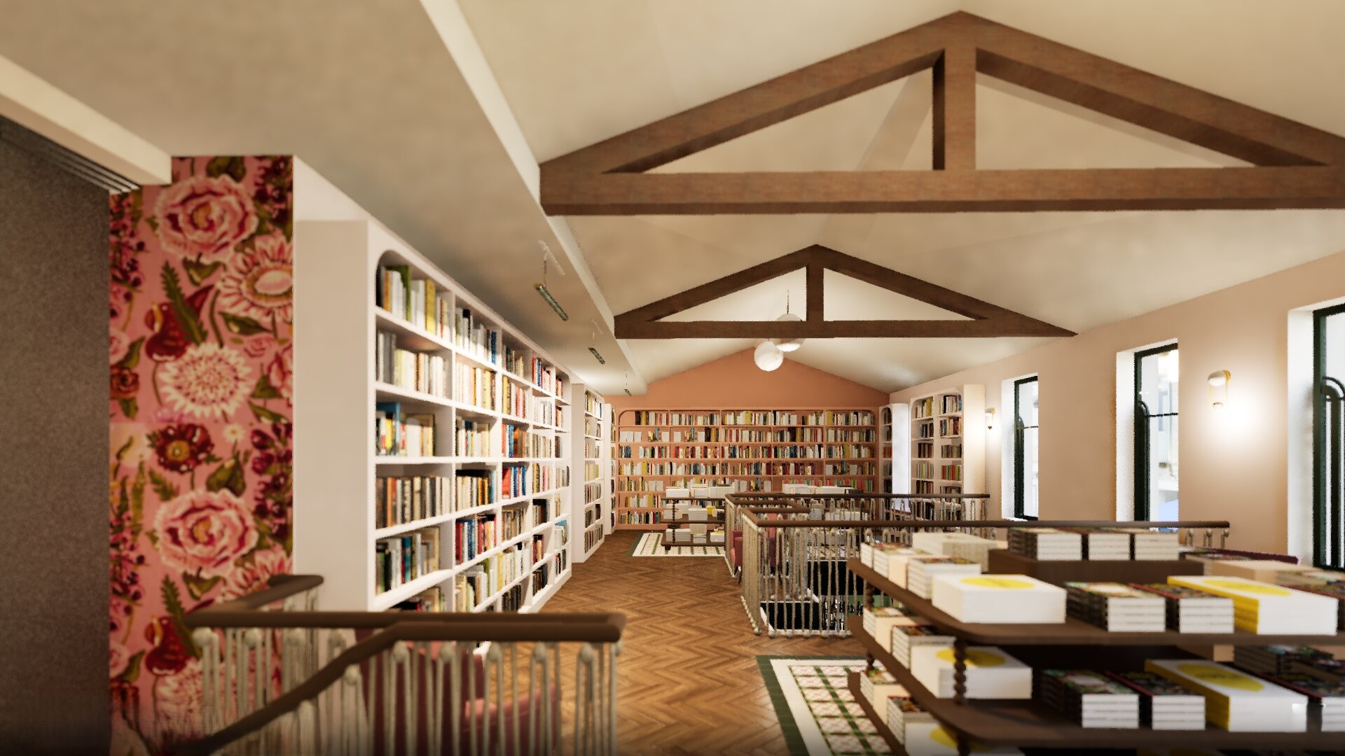 projet librairie salon de thé