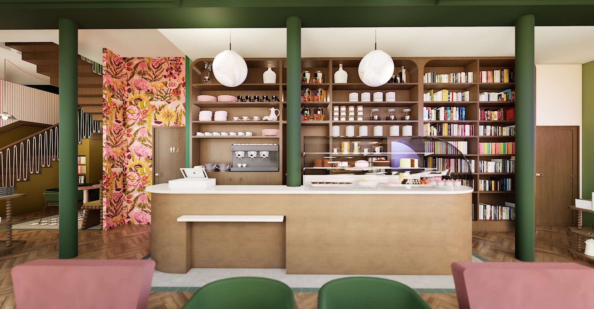 projet librairie salon de thé