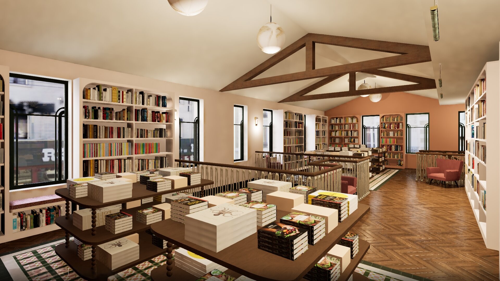 projet librairie salon de thé