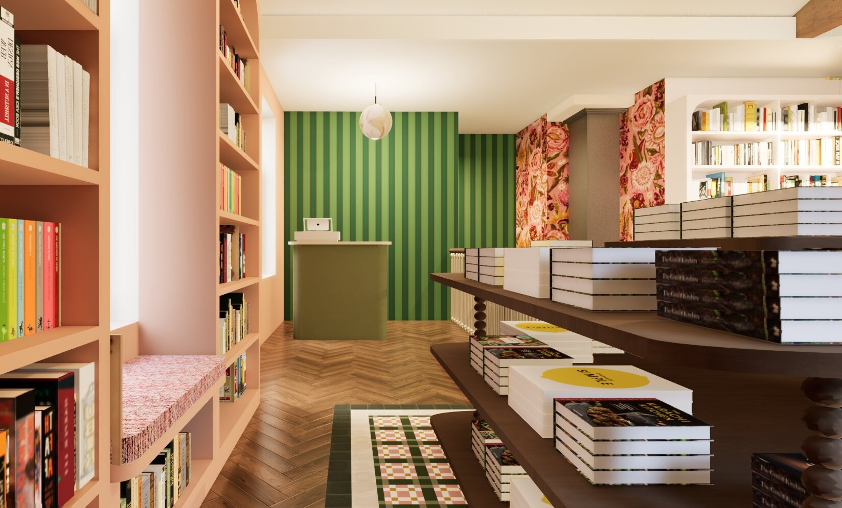 projet librairie salon de thé