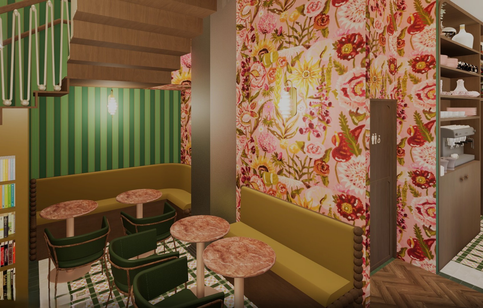 projet librairie salon de thé